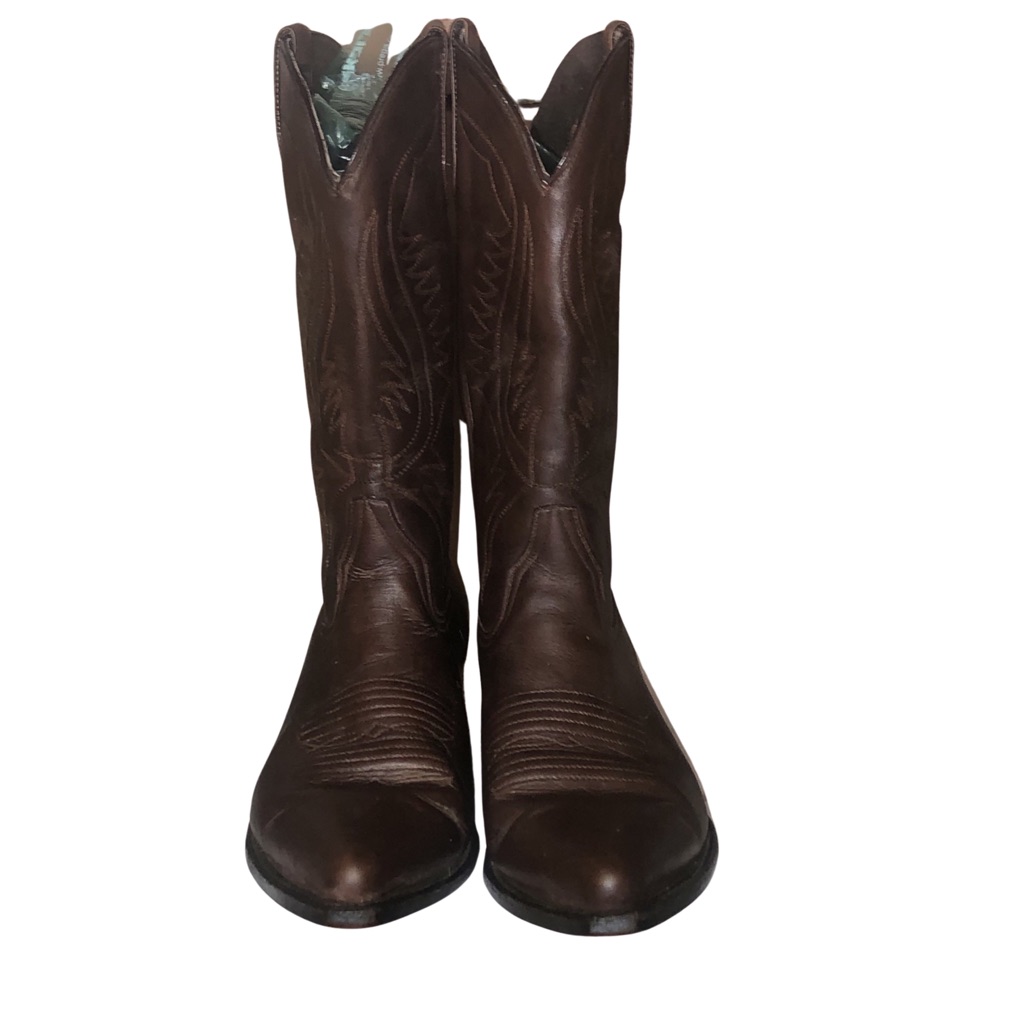 Gurava Western Cowboy Boots Leather Boots Men’s Size 7 Us